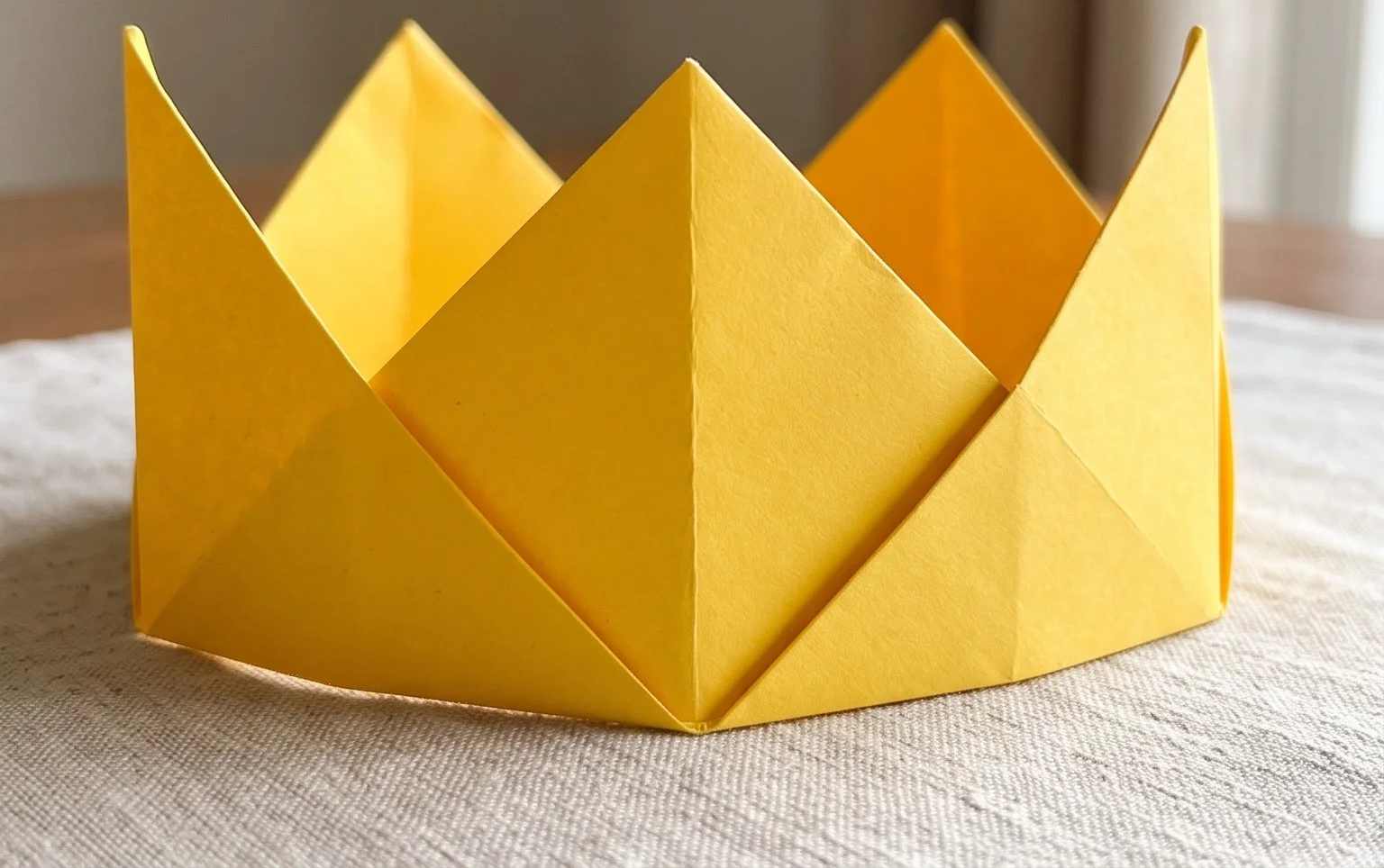 How to Make an Origami Crown with 6 Pieces of Paper