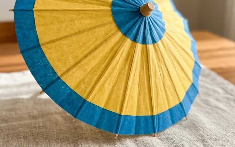 How to Make Paper Umbrellas - Easy Peasy and Fun